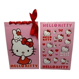 2009 Sanrio Hello Kitty Cathy Bunny Ribbon Note Pad Stickers F.A.B. STARPOINT